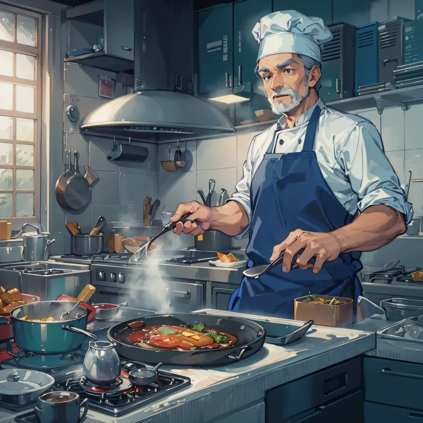 Fork & Flame chef