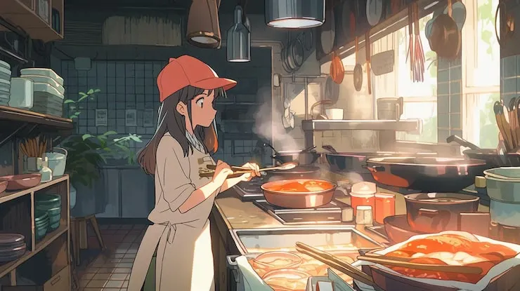 Fork & Flame kitchen chef
